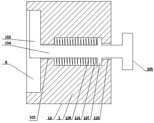 Device for guaranteeing drinking water safety