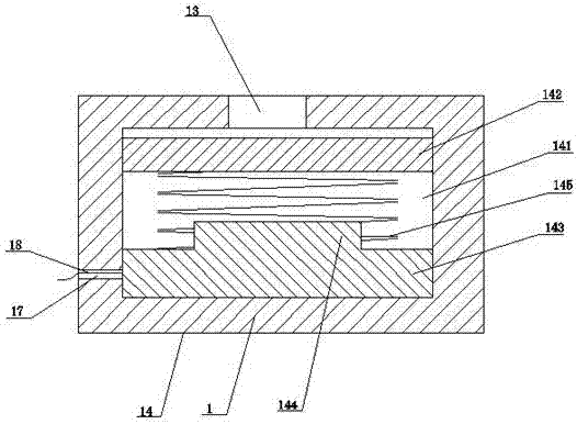 Device for guaranteeing drinking water safety