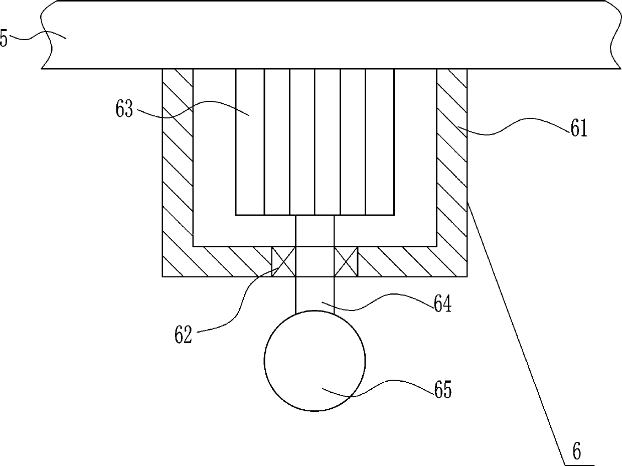 A steel back shot blasting equipment for brake pad production