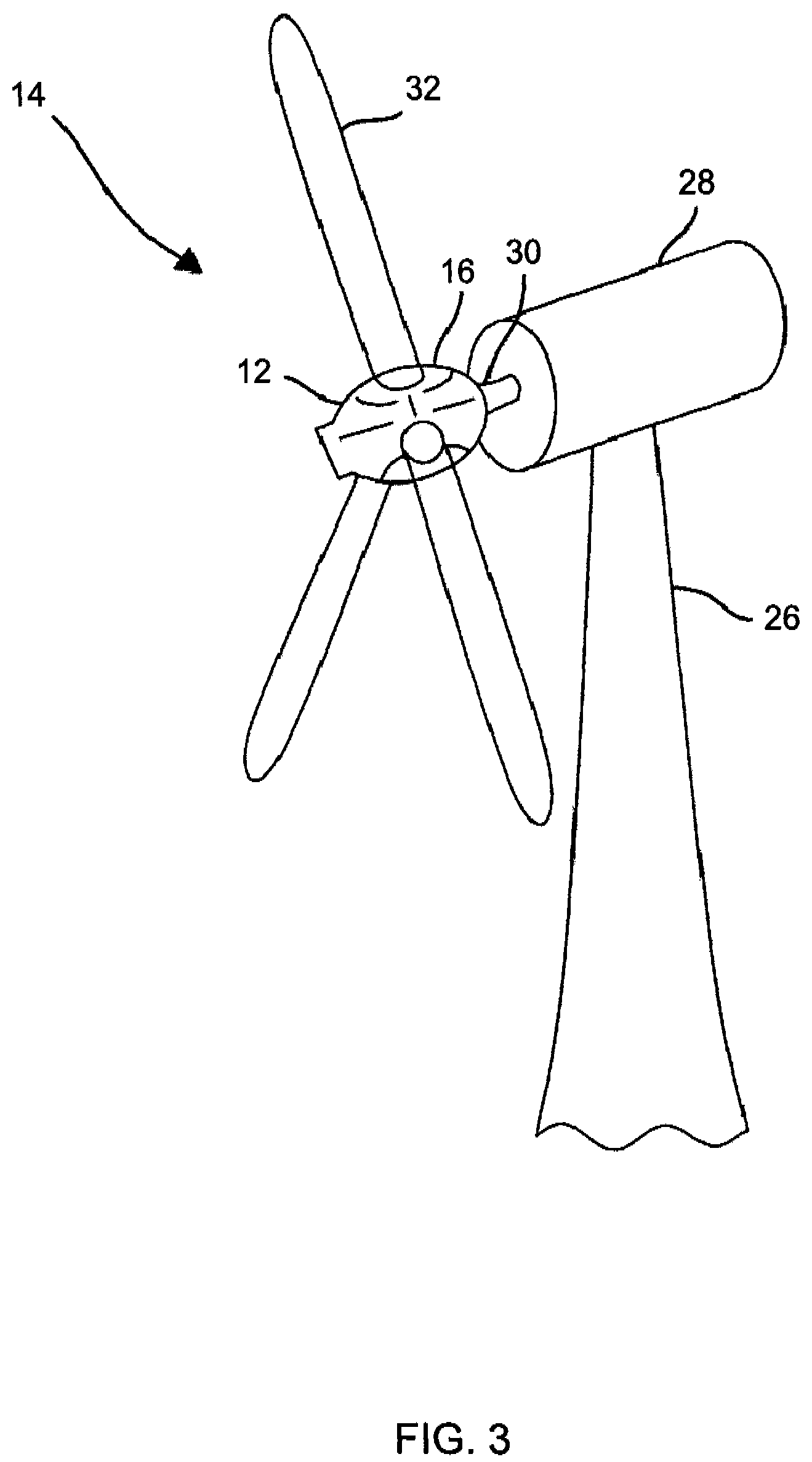 Lightweight hub for rotors