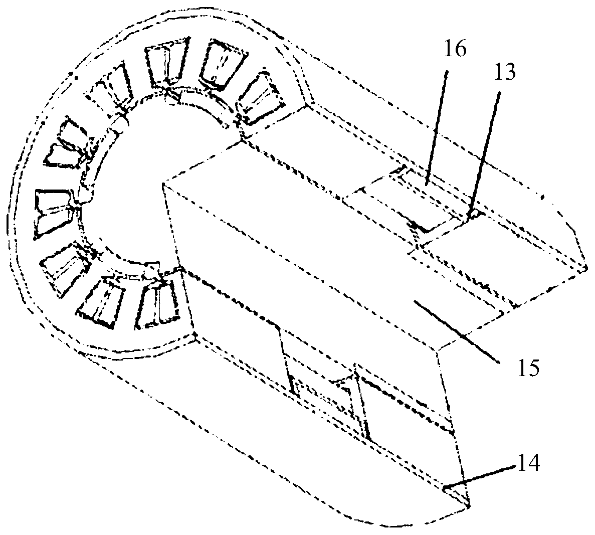 Stator assembly and hybrid excitation motor