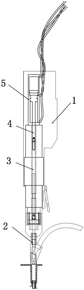 Handheld screw locking tool and screw feeding and locking machine with handheld screw locking tool