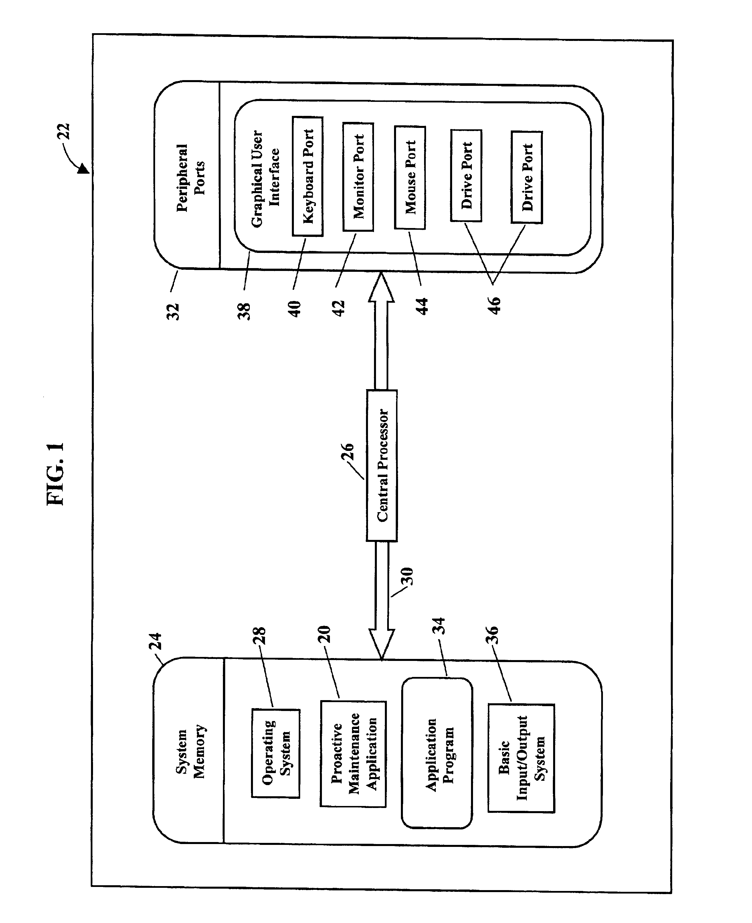 Utilities module for proactive maintenance application