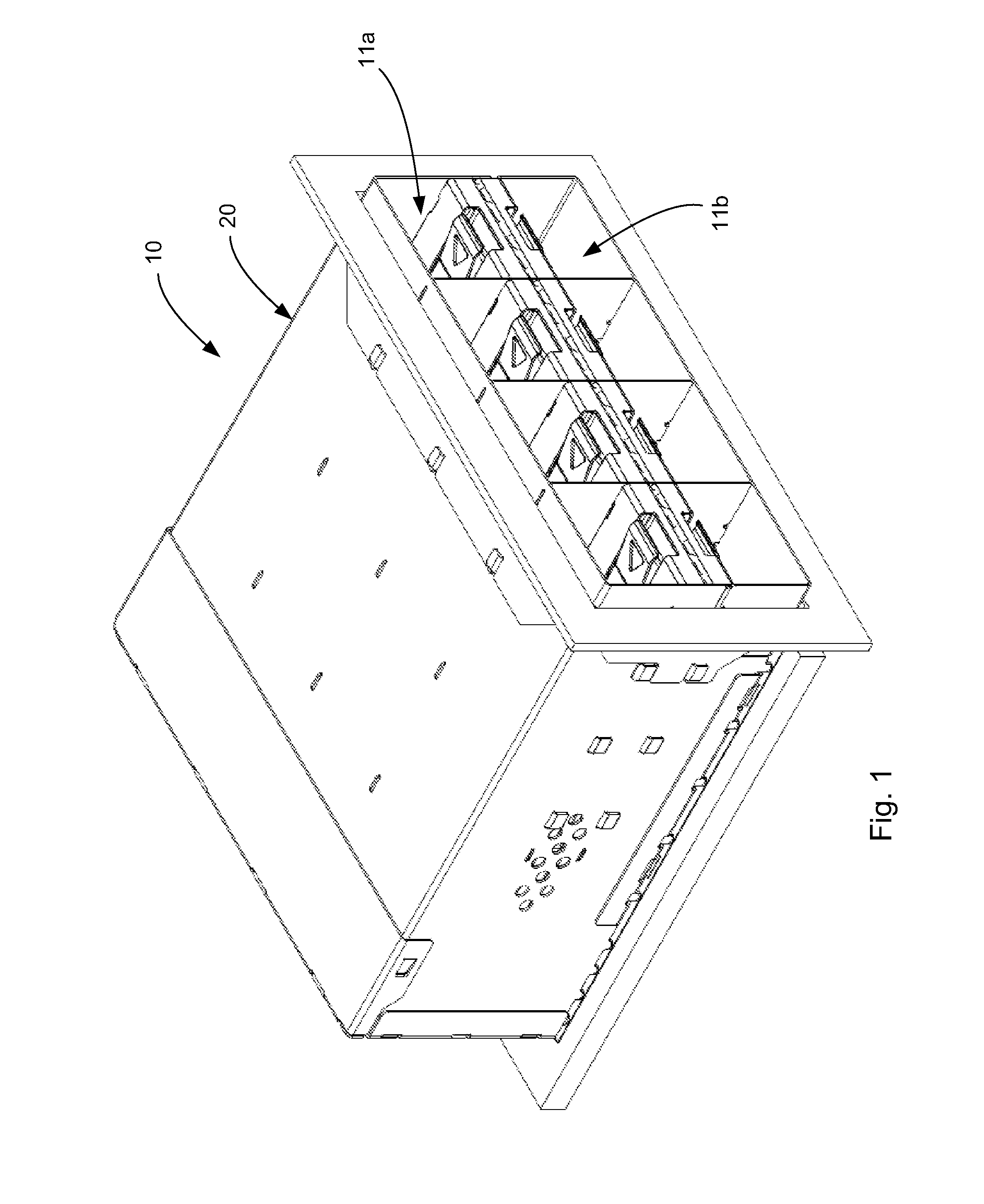 Connector with tuned channel