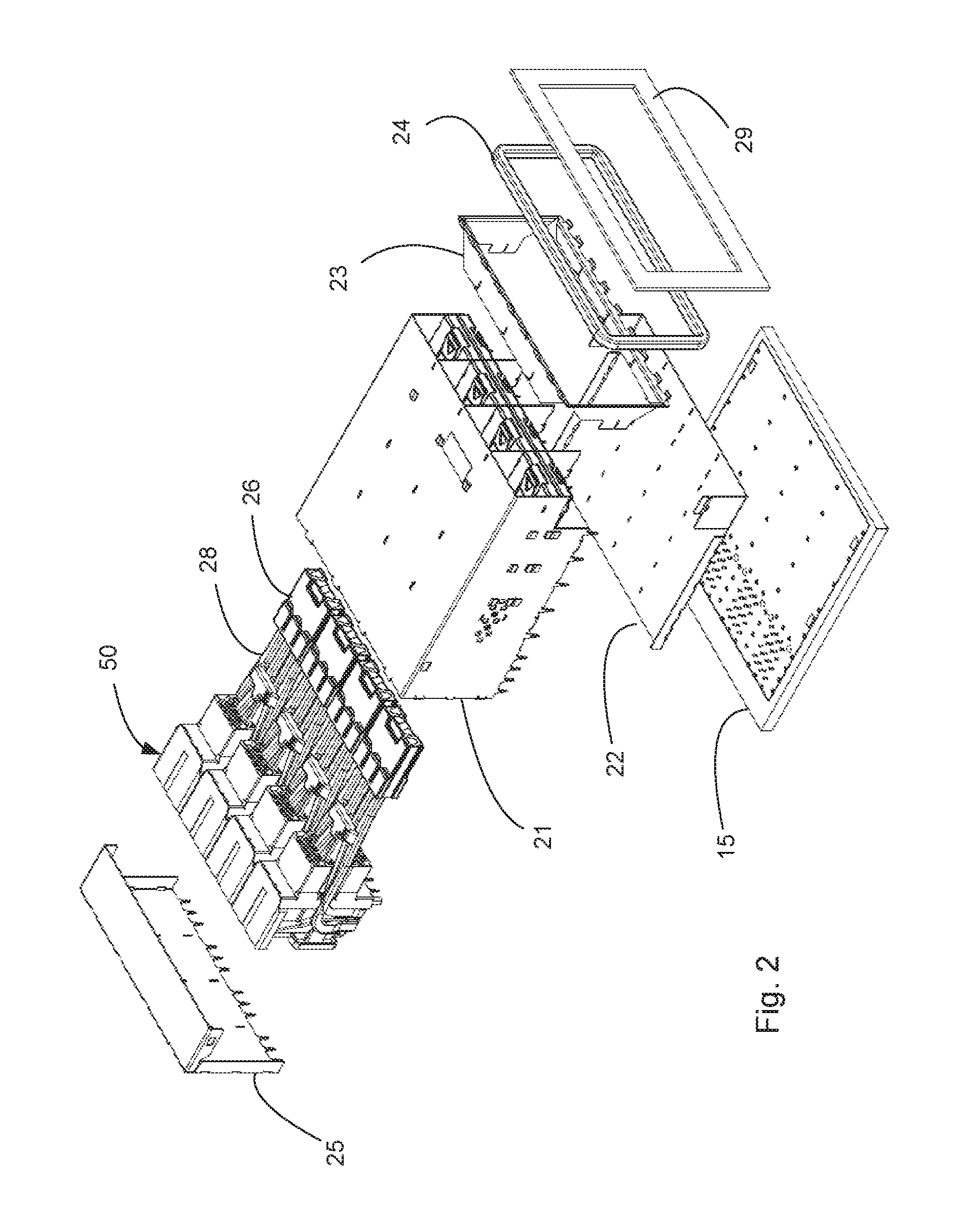 Connector with tuned channel