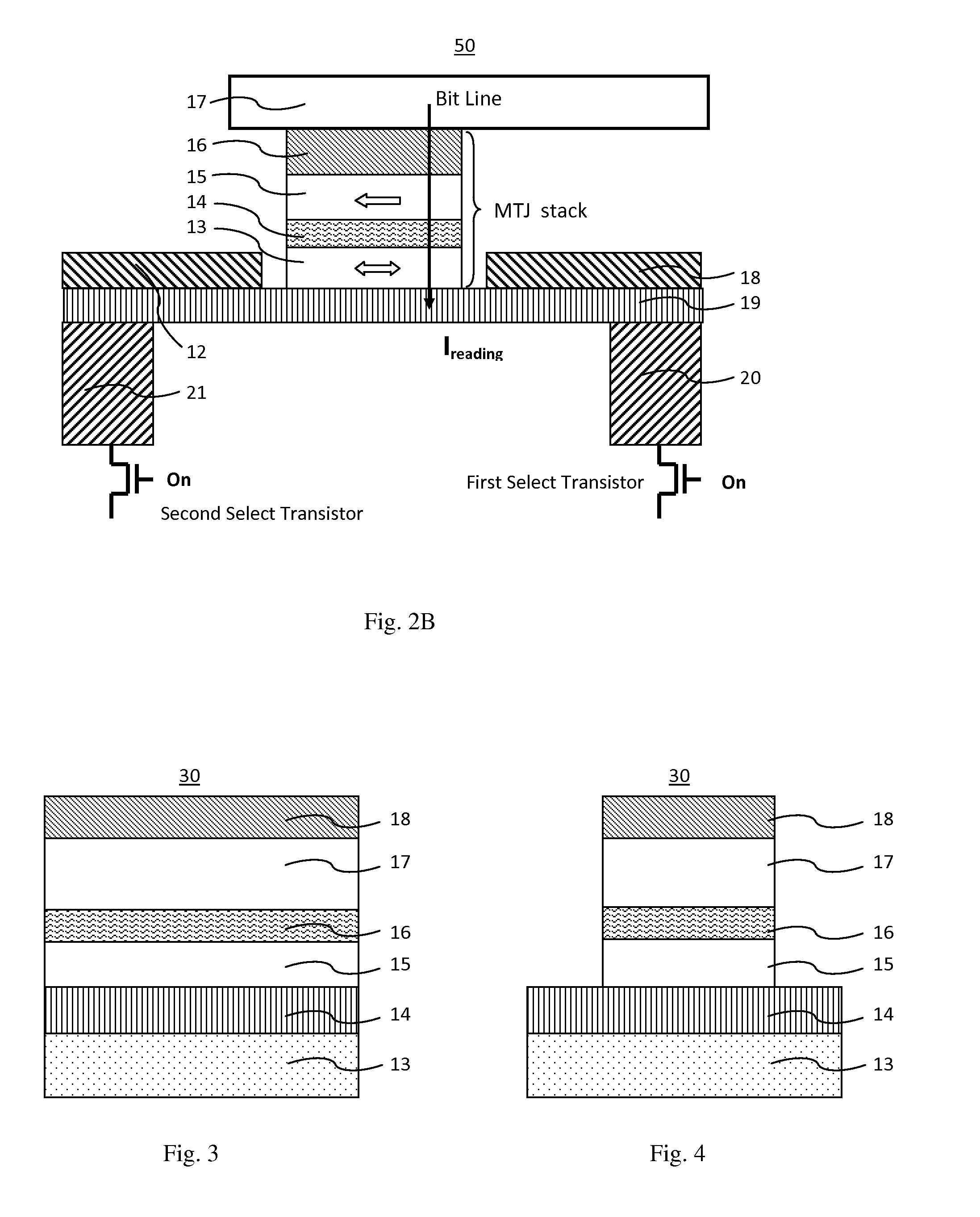 MRAM having spin hall effect writing and method of making the same