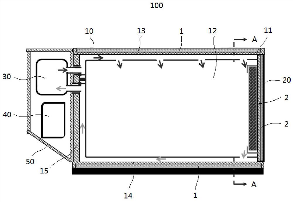 Unit load device and article storage and transportation method