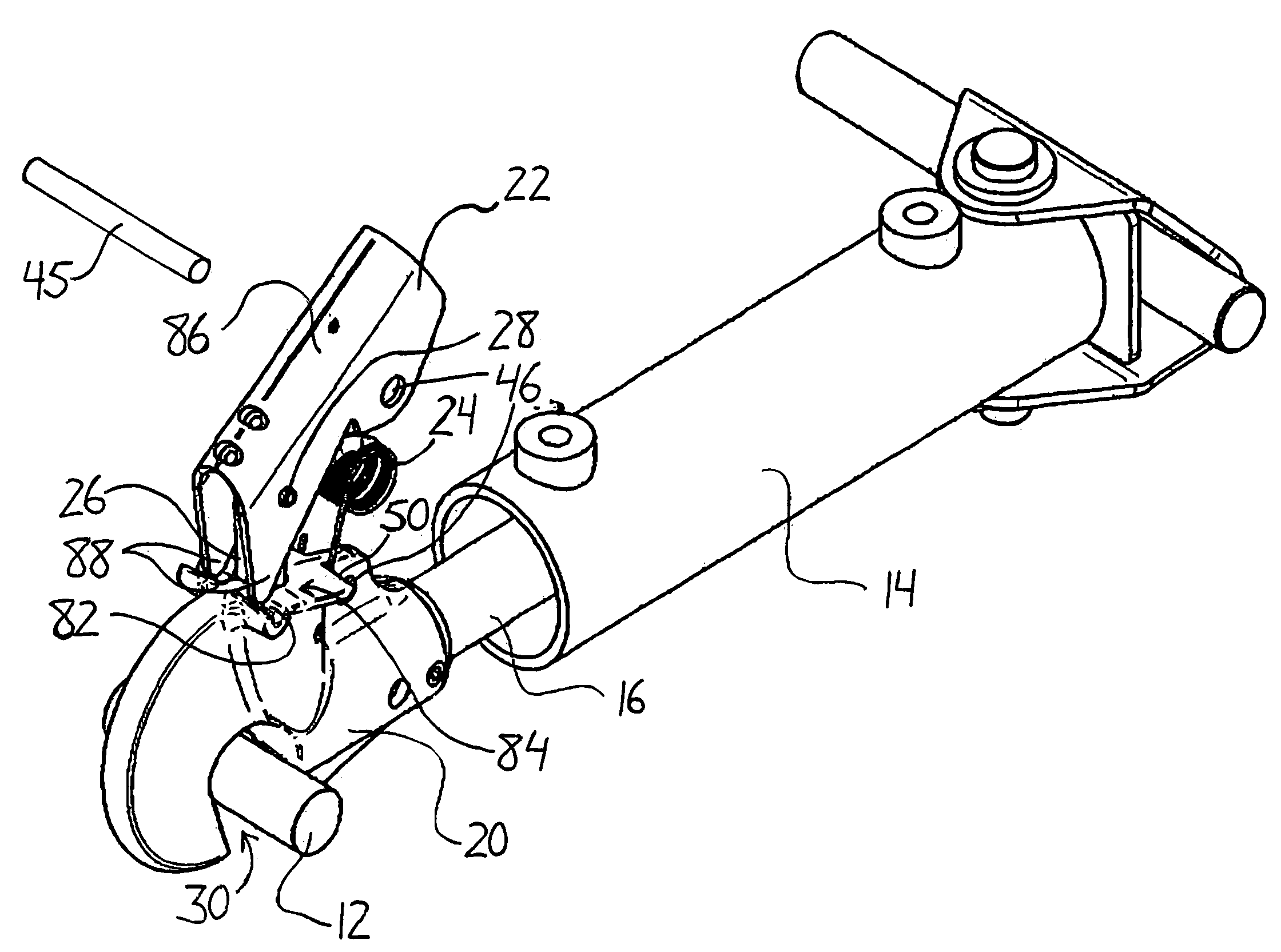 Self locking coupling device