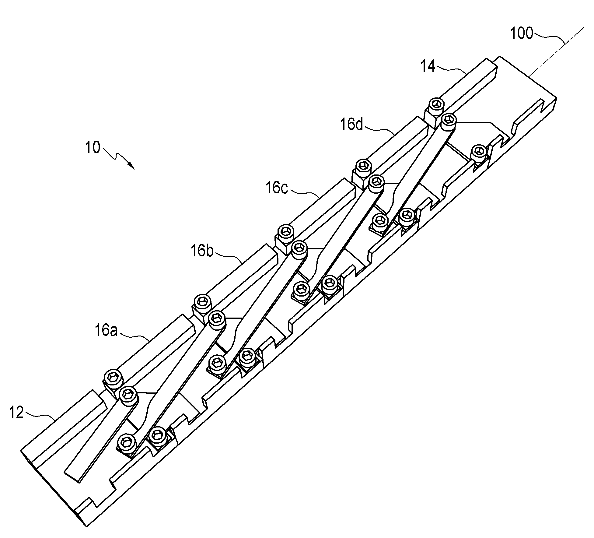 Link for a linear actuator