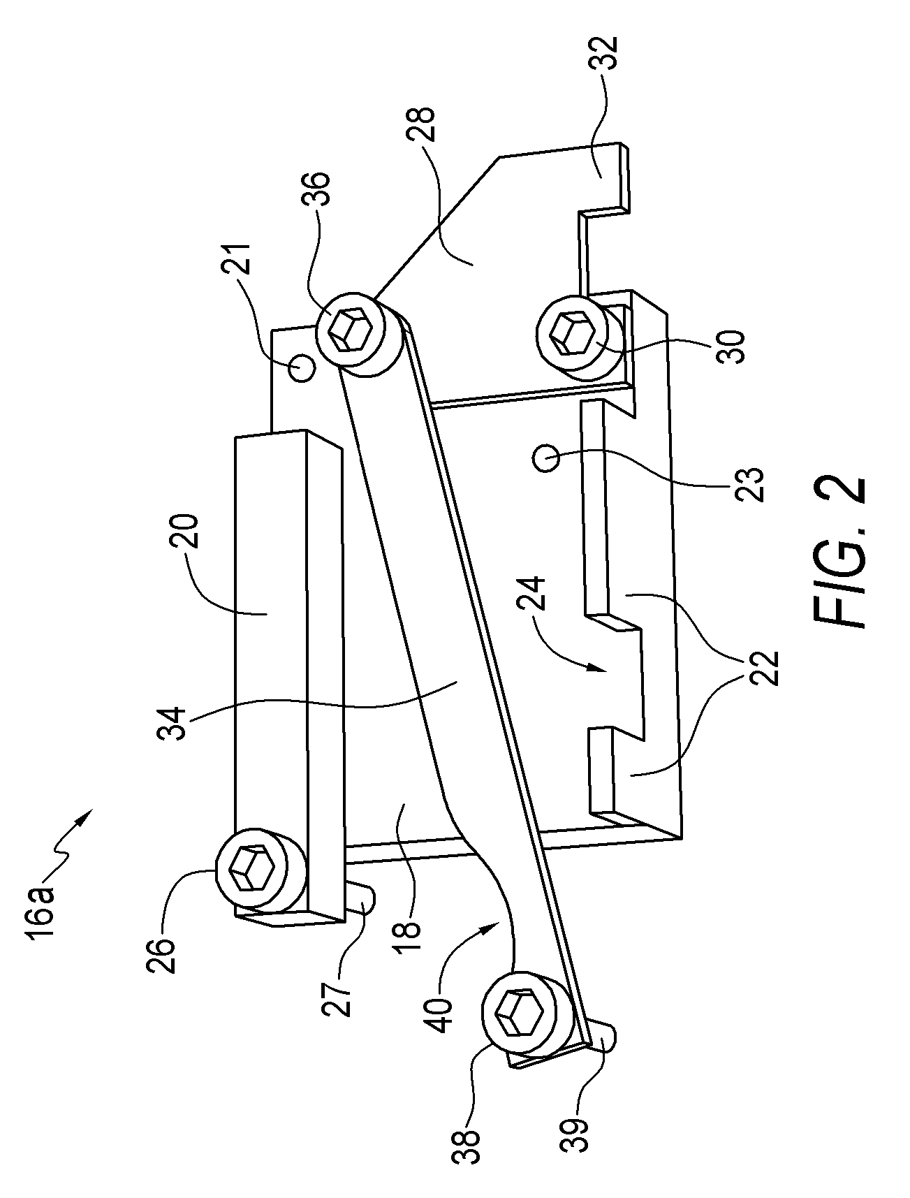 Link for a linear actuator