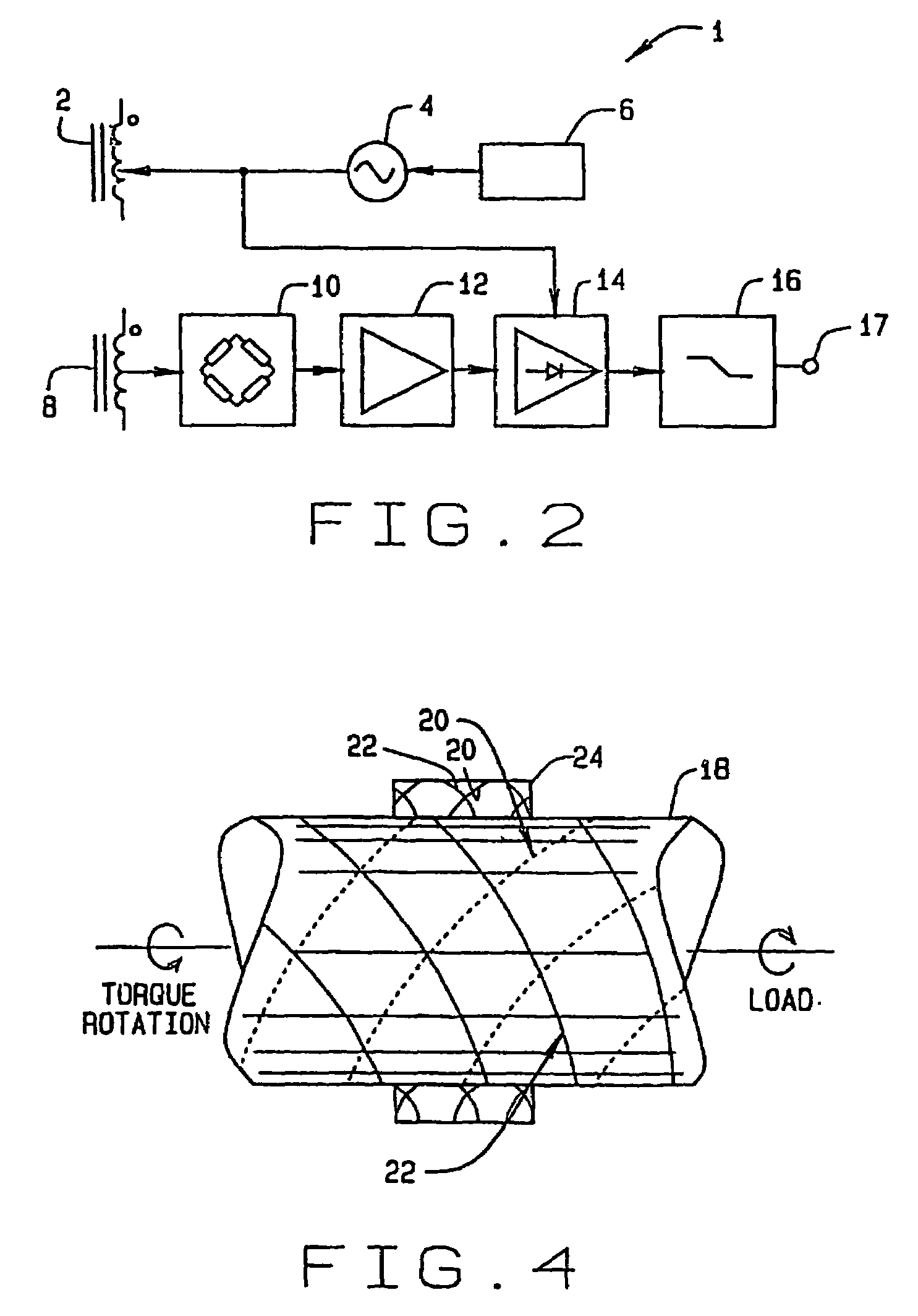 In-bearing torque sensor assembly