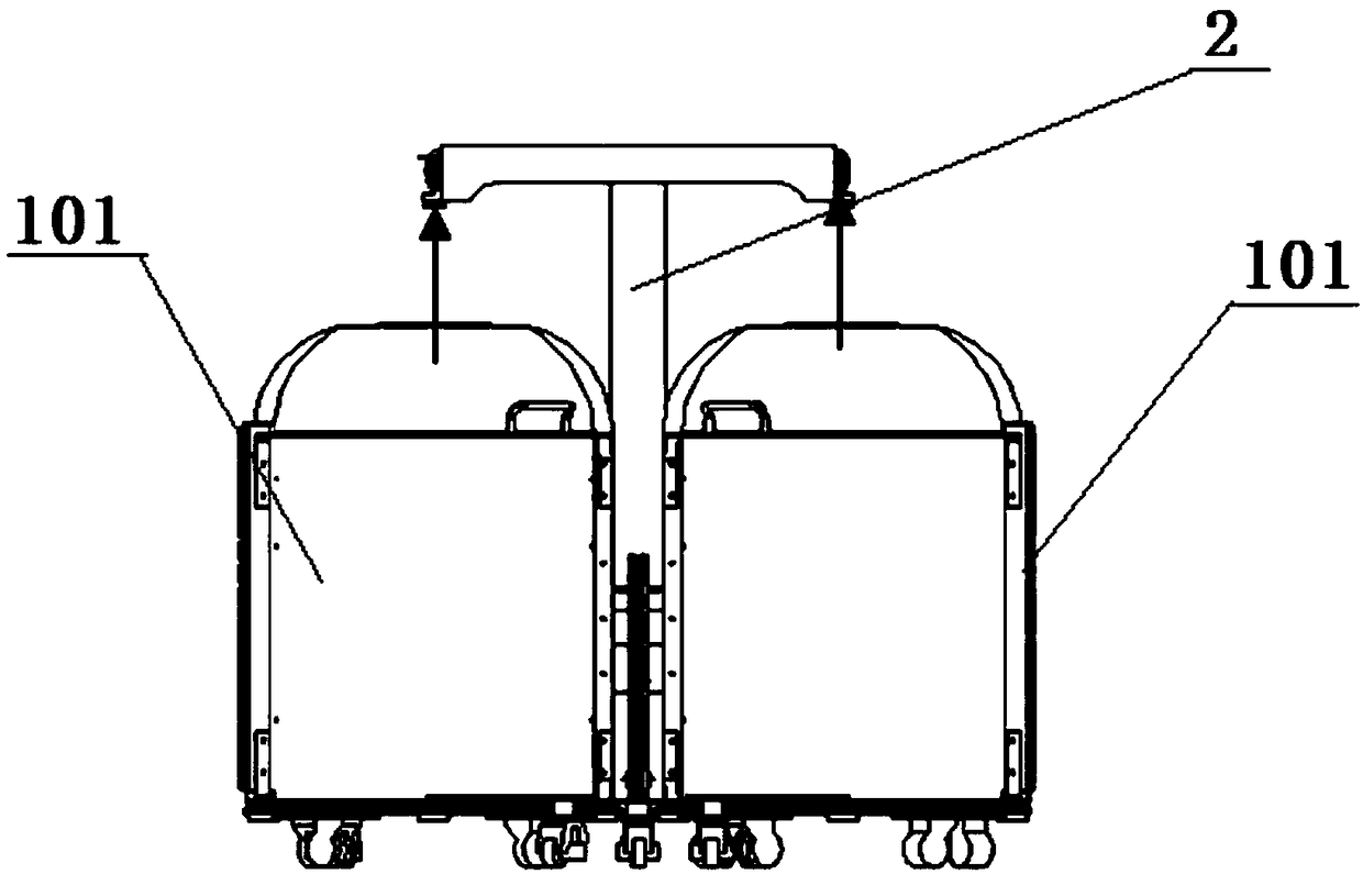 Heating wire supply device