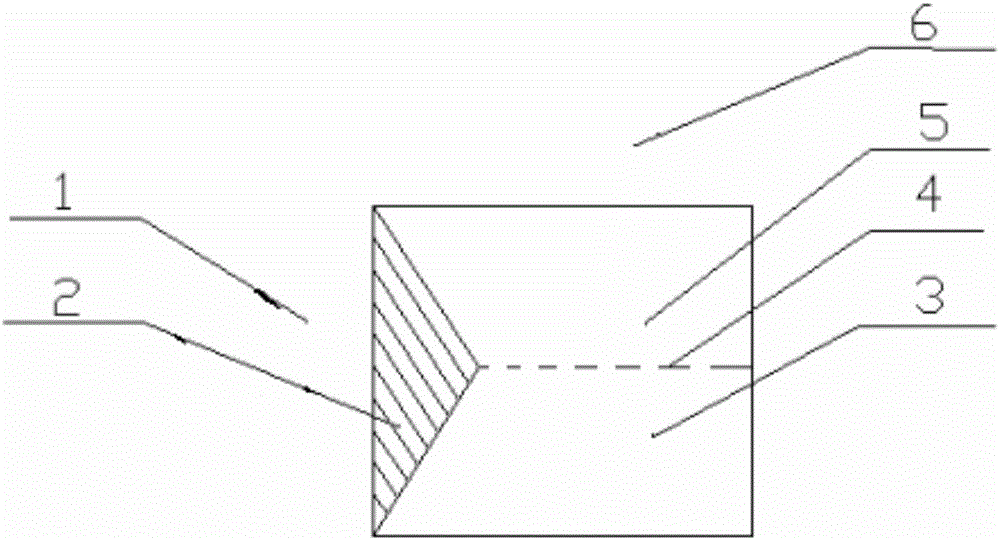 Flow deflector for uniform distribution of plate-fin heat exchanger