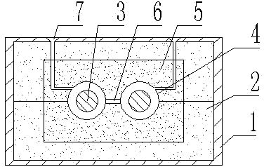 Valve body forming casting mold