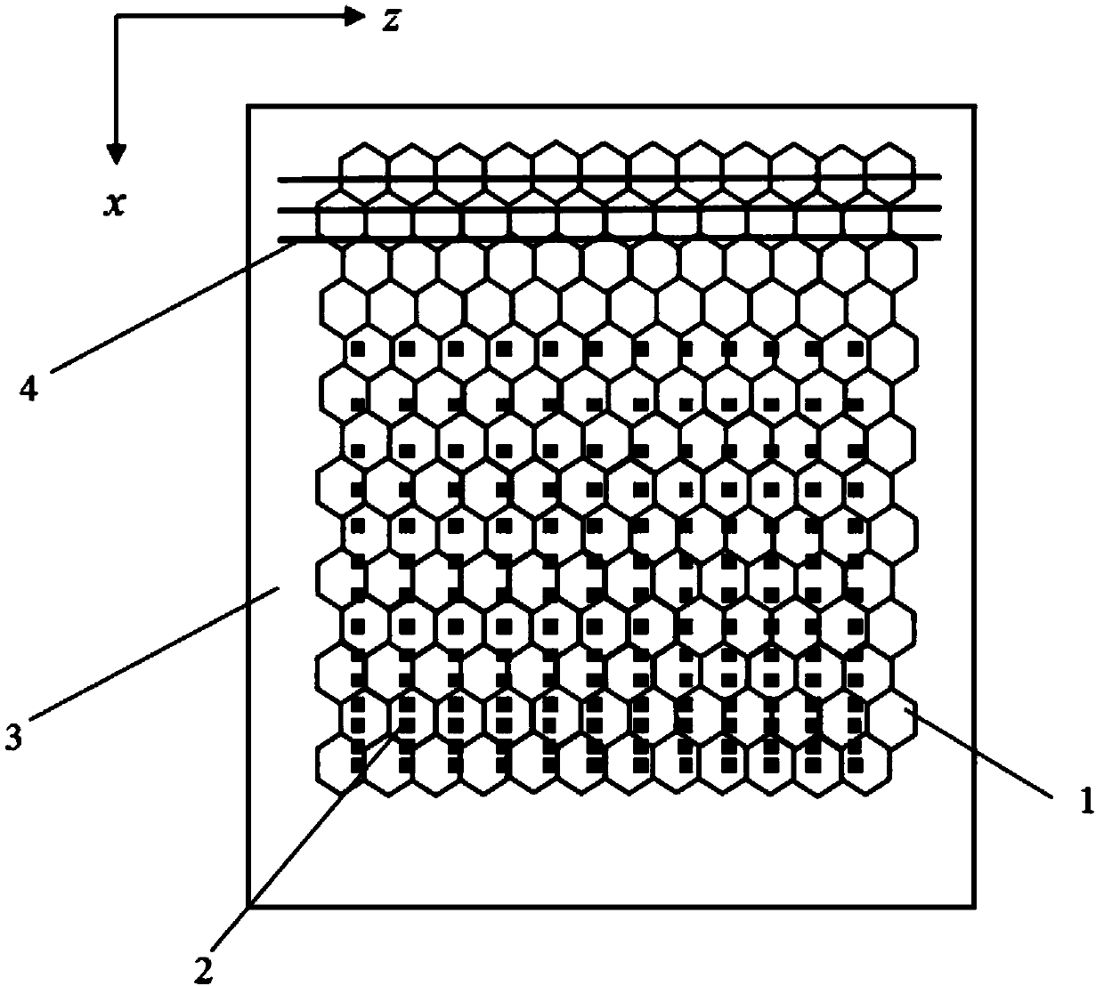 Plane diffraction based grapheme surface special light beam generator