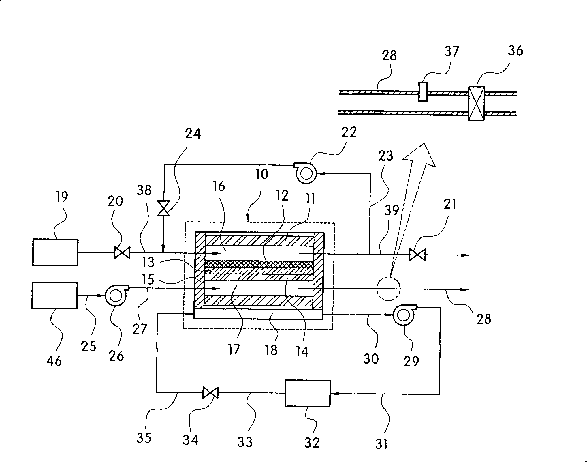 Apparatus for preventing carbon corrosion at cathod in fuel cell