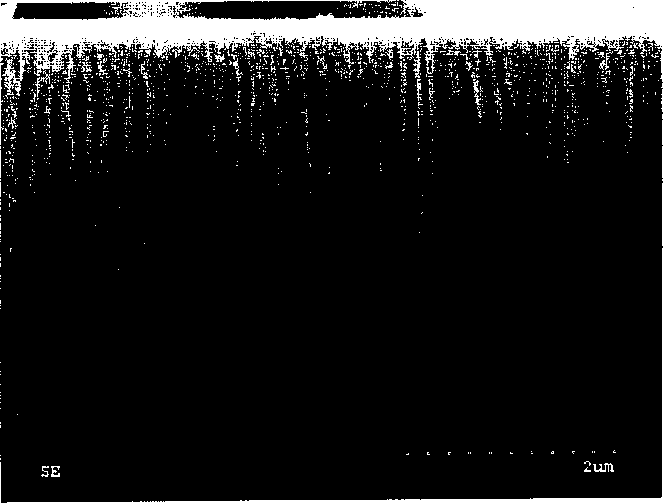 Porous indium phosphide barrier layer, corrosion liquid of porous indium phosphide and use method