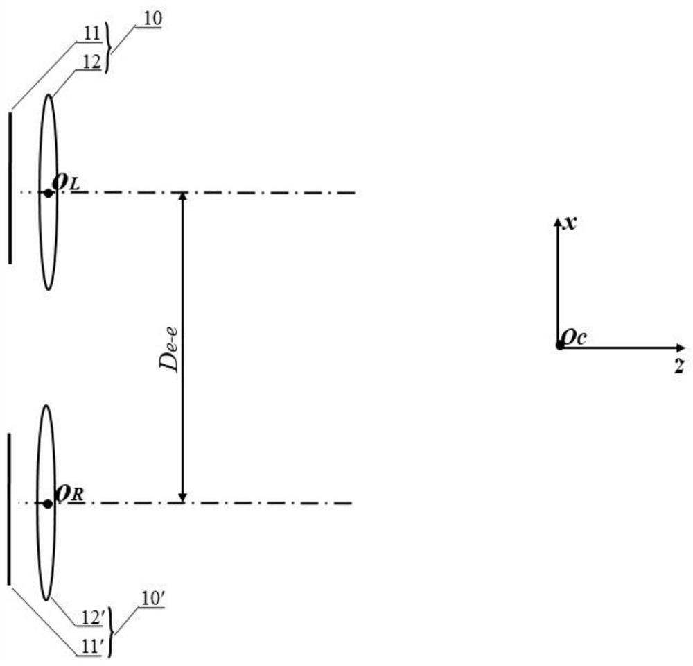 Small viewpoint spacing view shooting acquisition system