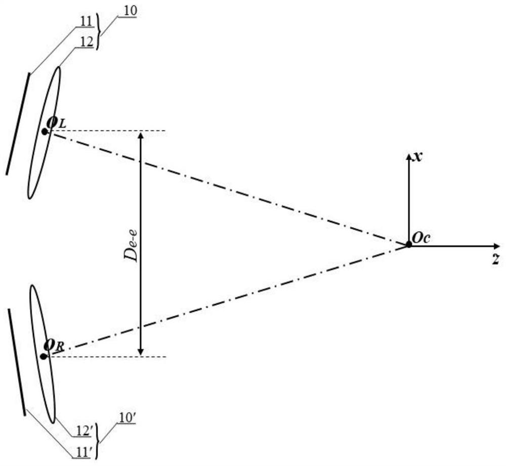 Small viewpoint spacing view shooting acquisition system