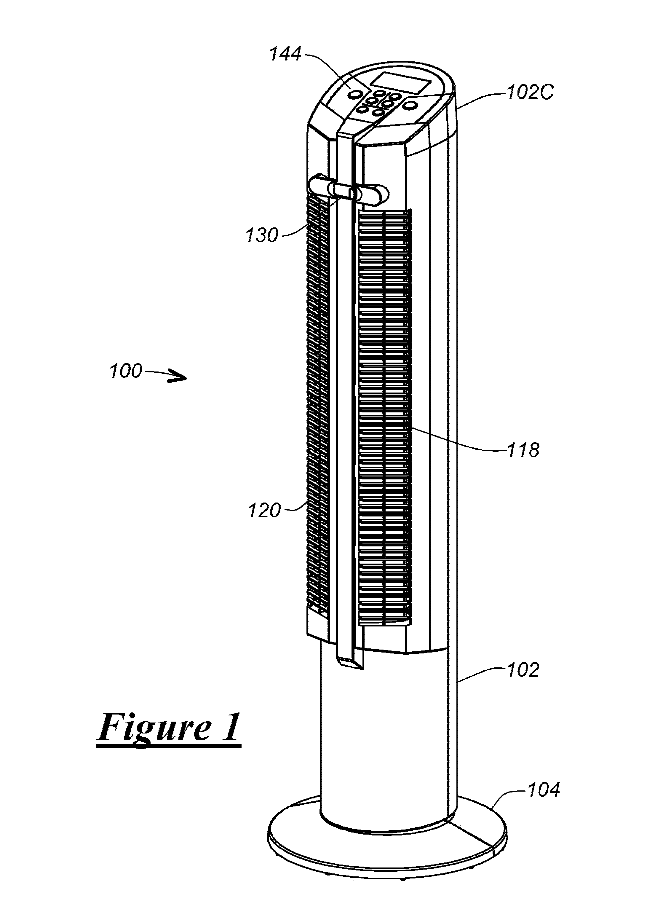 Heating and cooling apparatus