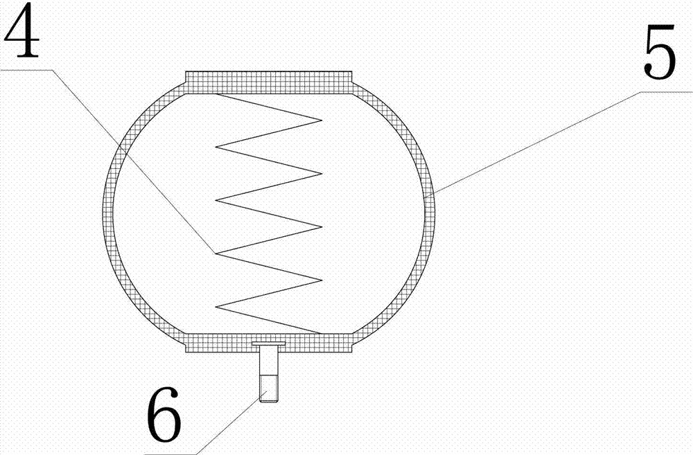 The sealing device of the lower part of the trolley of the blast ring cooler