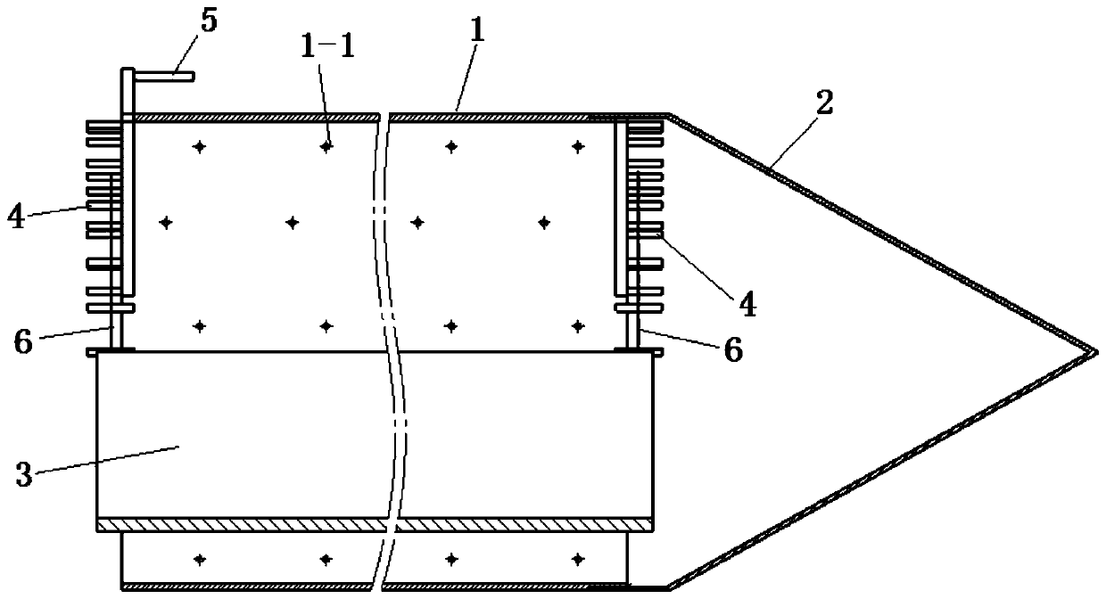 Tunnel face blasthole charge device