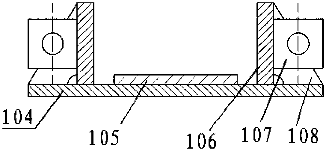 Heavy equipment transport system containing curved rail transport