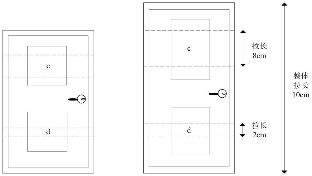 Model scaling method and device in virtual space