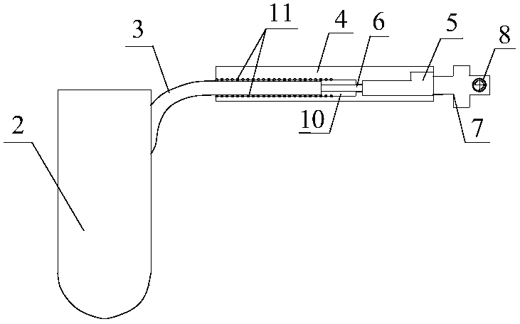 Intelligent regulating device and regulating method for trimaran side body