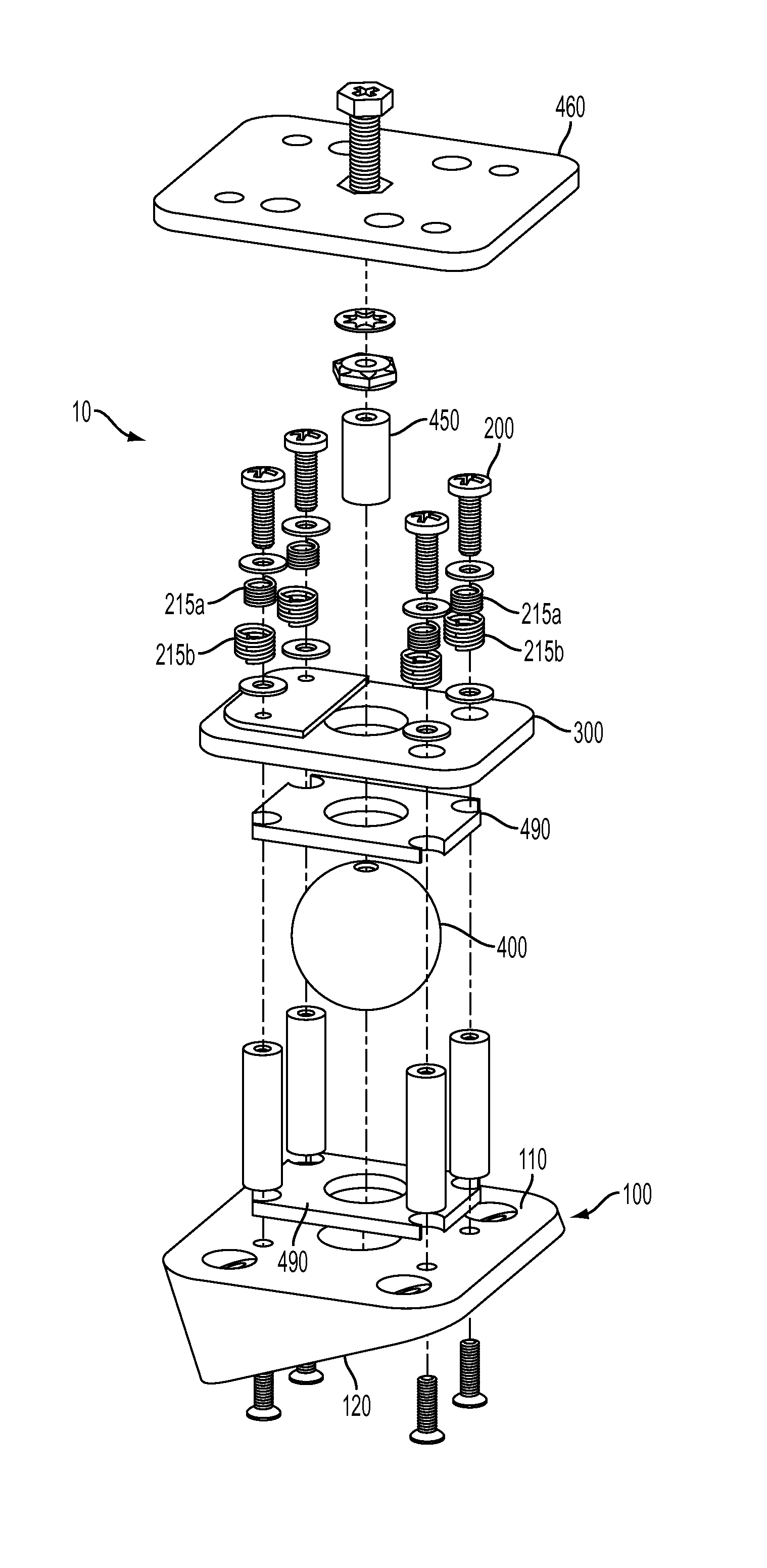 Electronic display mount