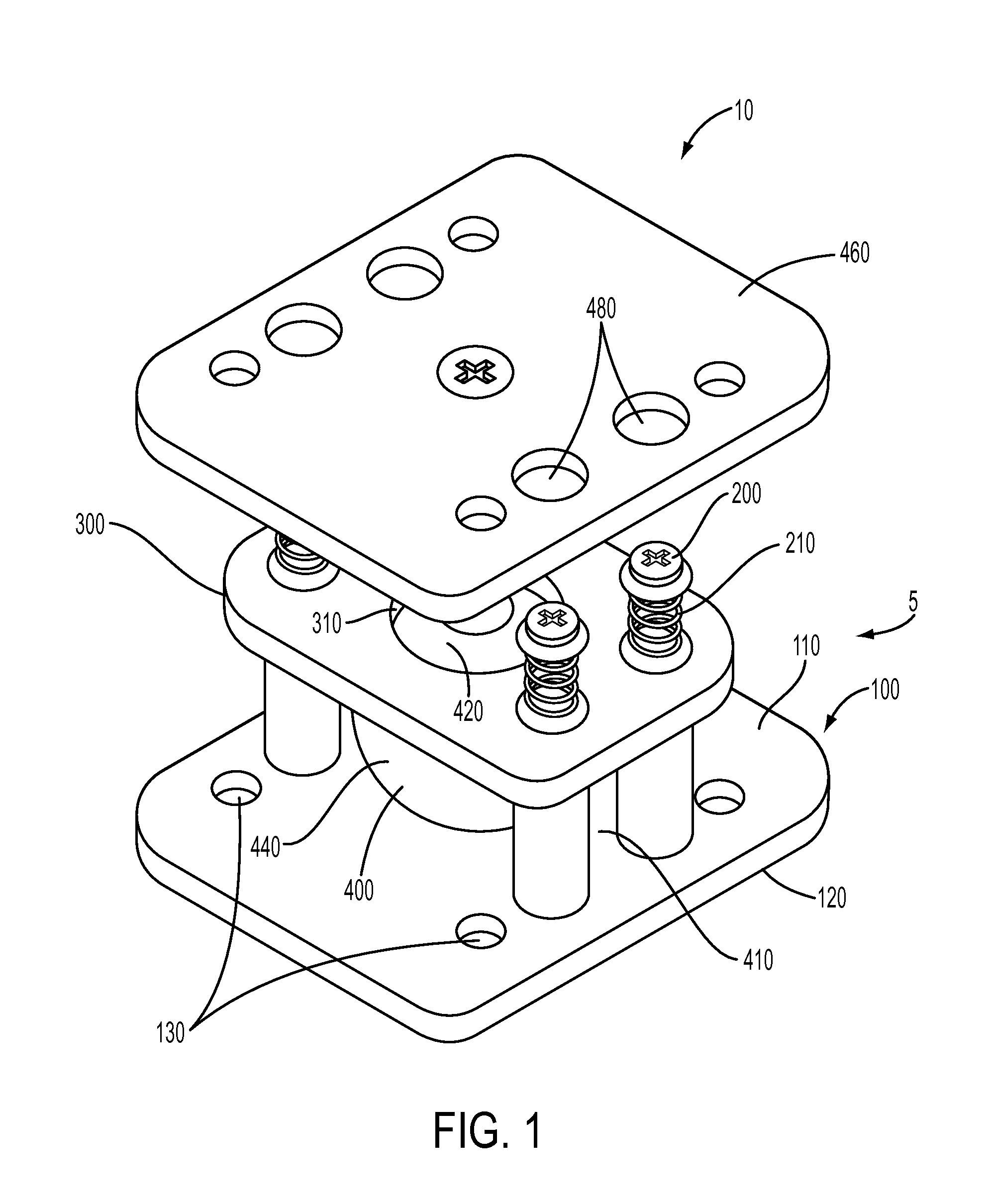 Electronic display mount