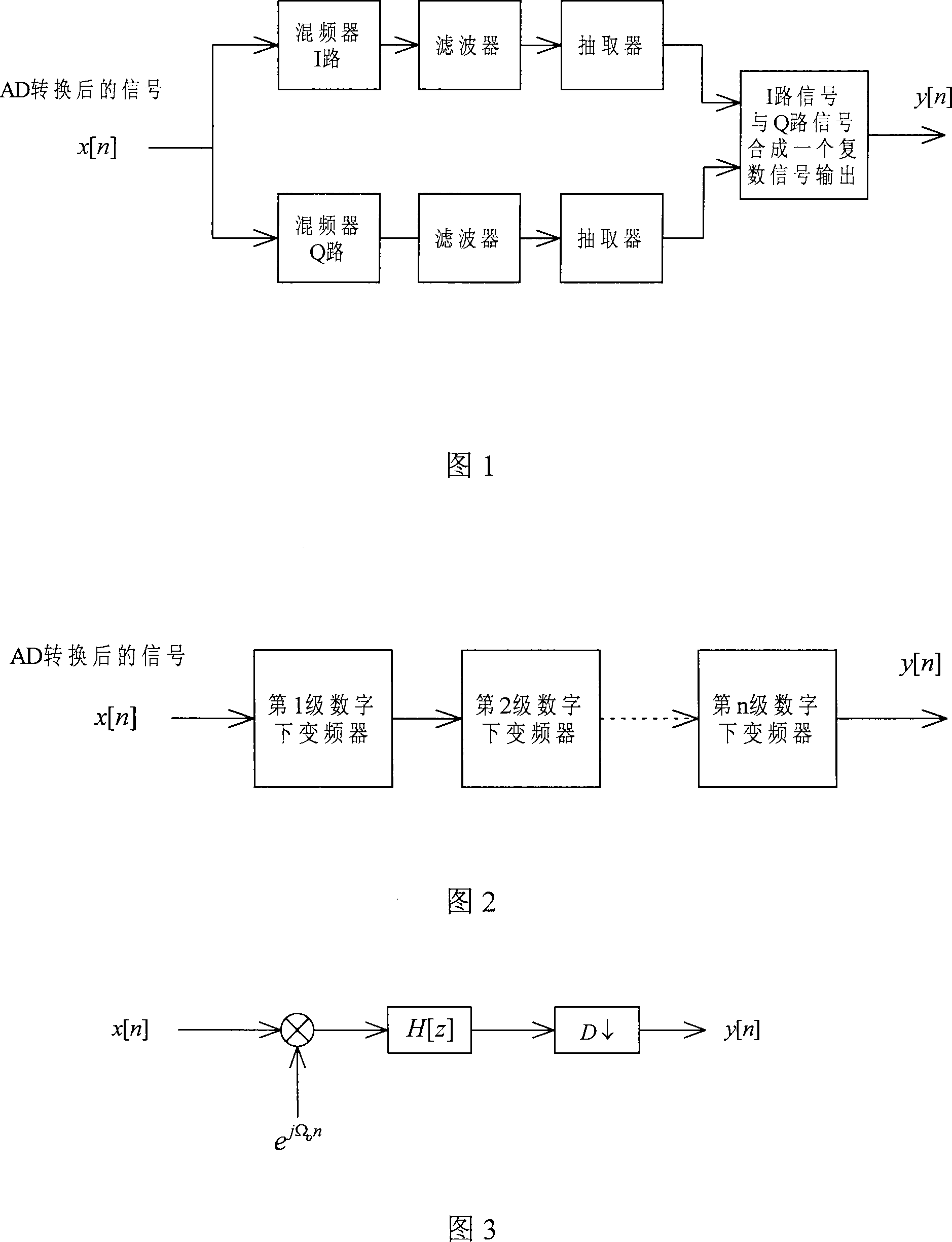 Digital low-converter