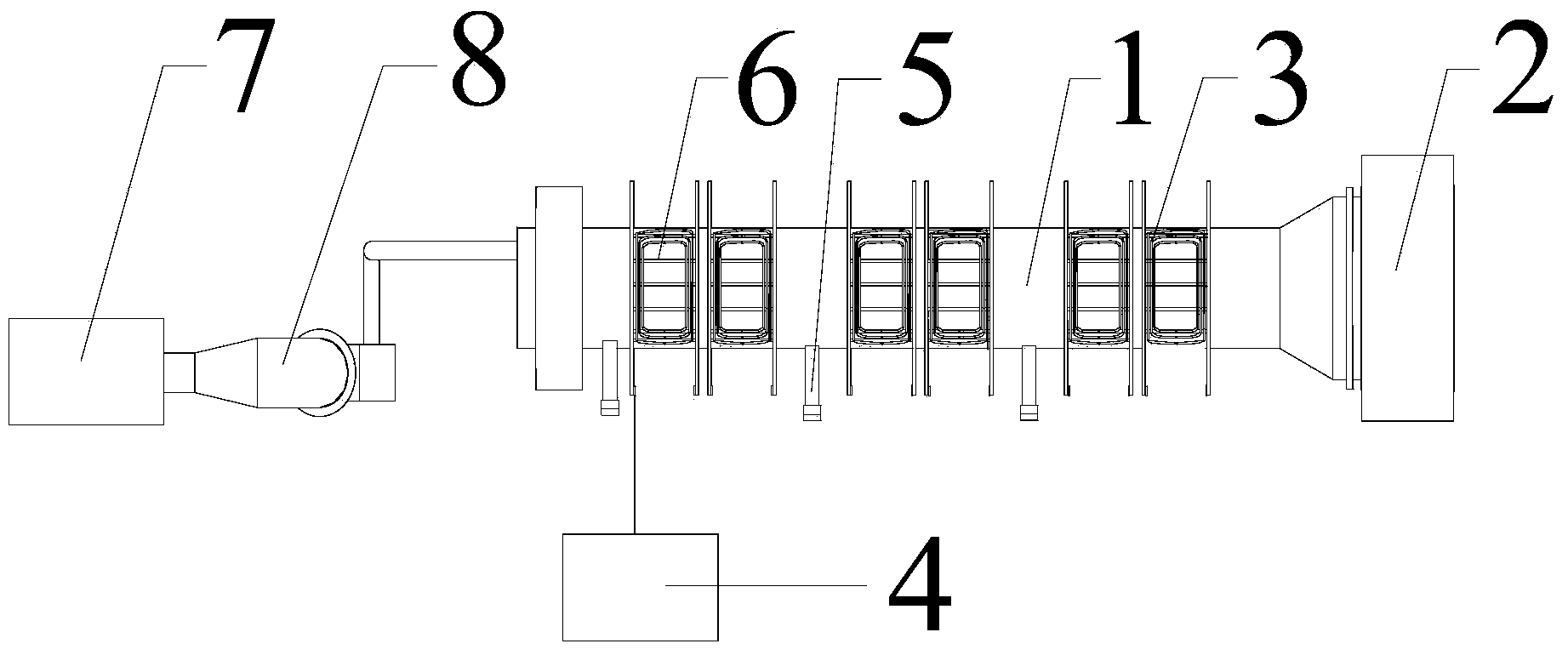 Method and device for deodorizing domestic waste