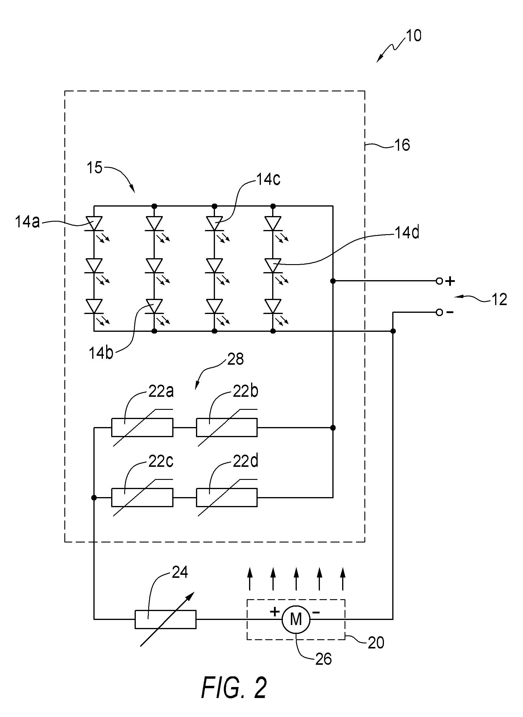 Thermal control system for a light-emitting diode fixture