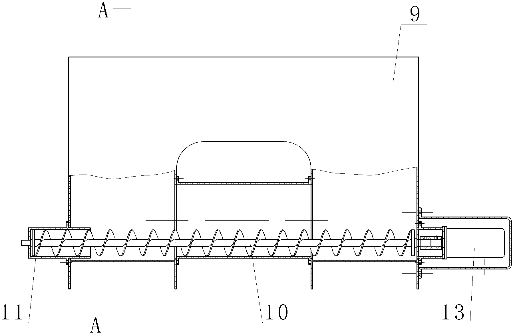 Device for feeding shrimps and crabs