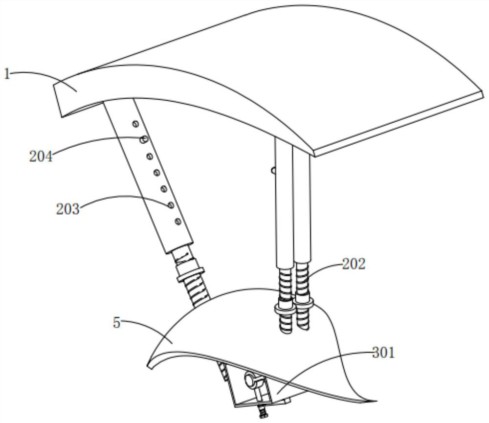 Magnetometer carrying device for aeromagnetic system of fixed-wing unmanned aerial vehicle