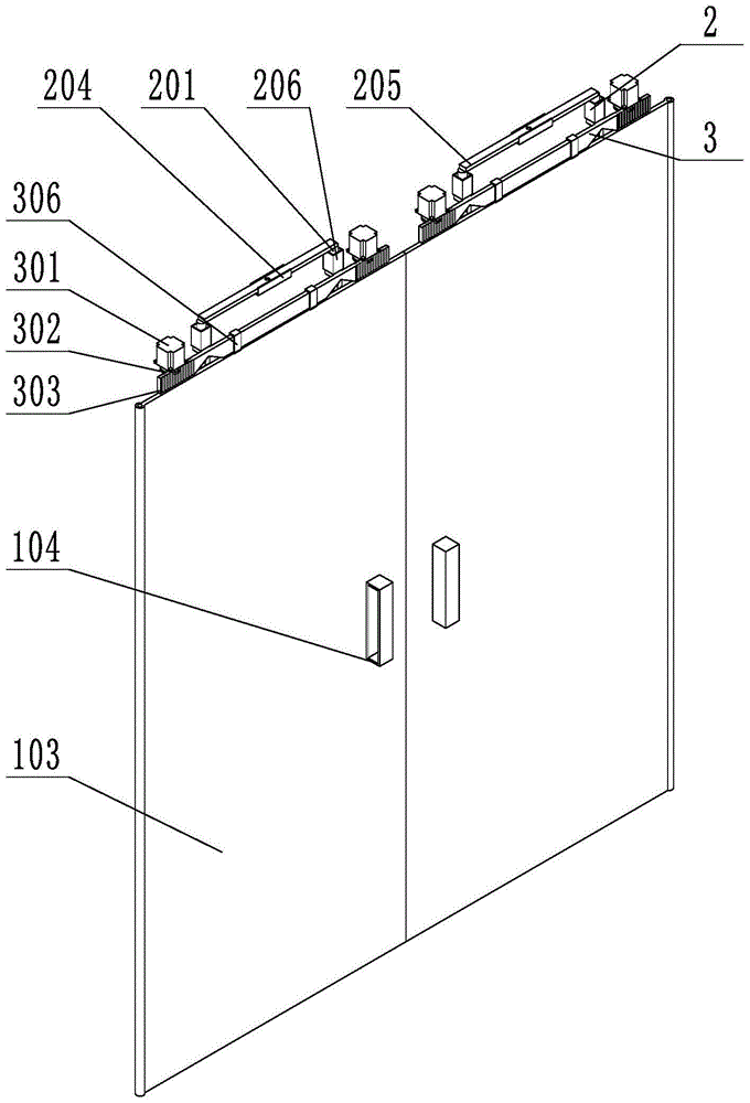 A door remote control anti-theft device for a van