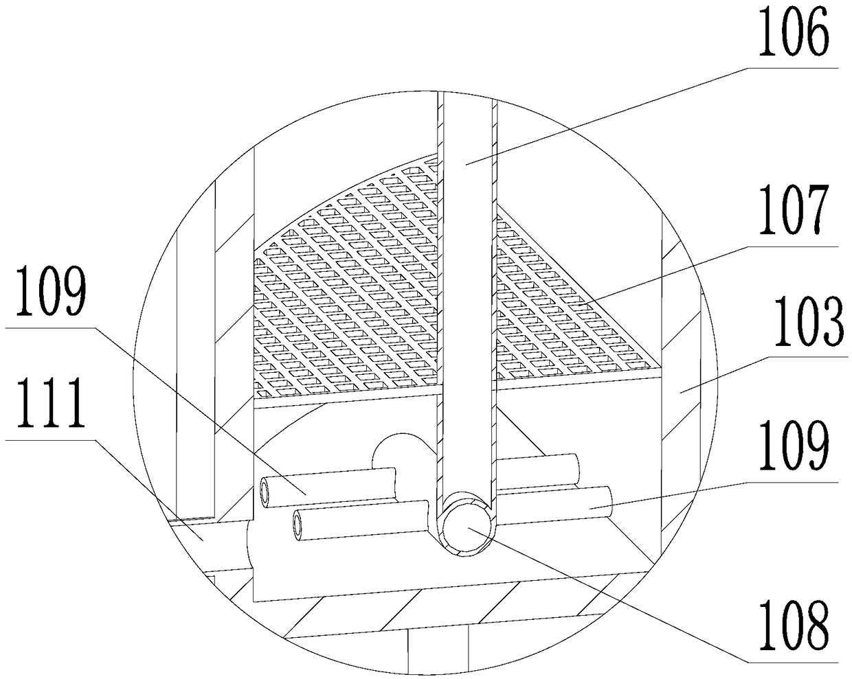 Powdery material sampling device