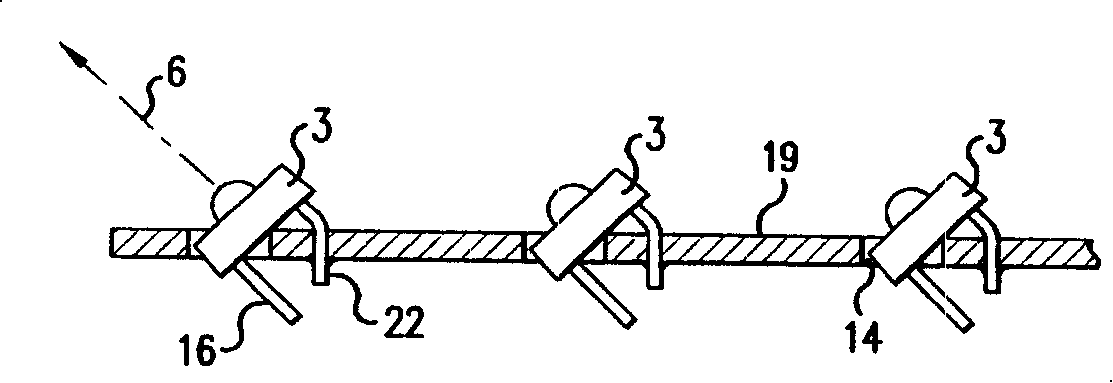 Illuminating device capable of adjusting light-rising angle