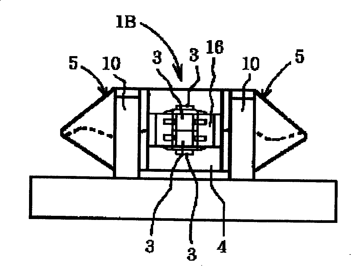 Illuminating device capable of adjusting light-rising angle