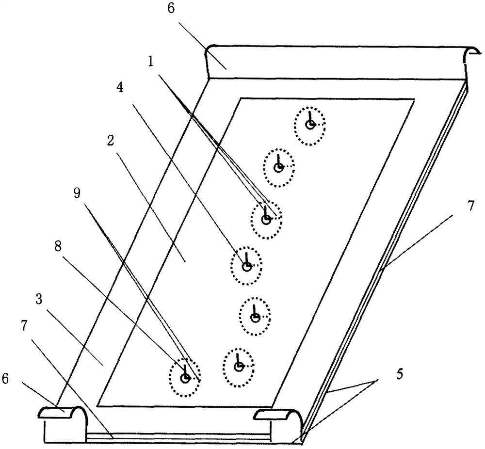 Holographic acupuncture plaster with self-electrochemical field effect of gossip and five elements