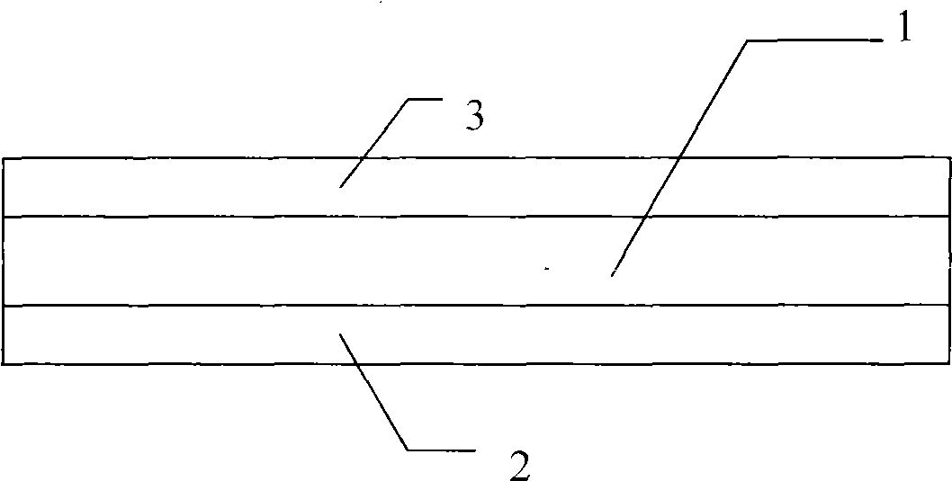 BOPP thin film for shallow reticulated printing