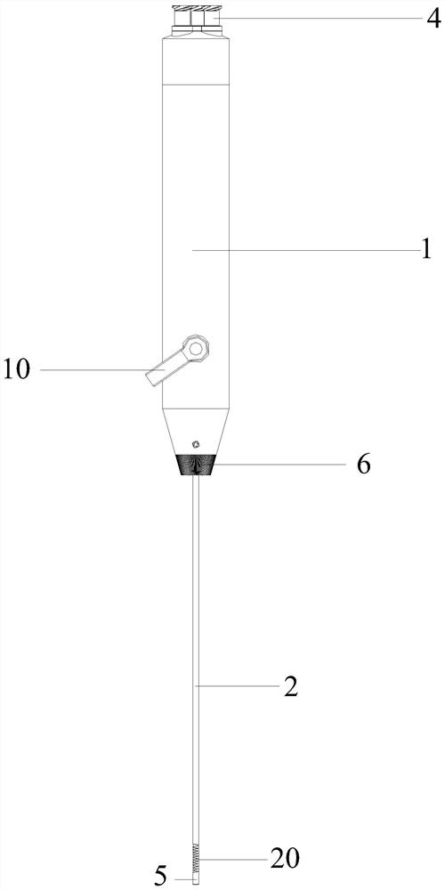 Directionally bent endoscopic catheter