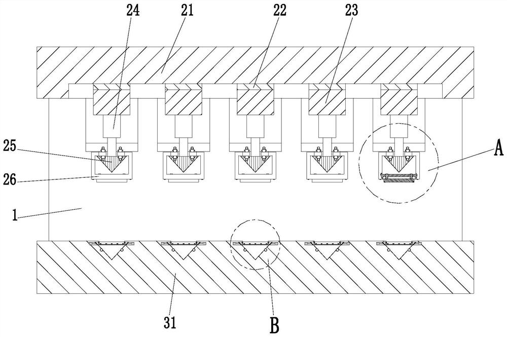 A kind of casting aluminum plate automatic processing system and processing method thereof