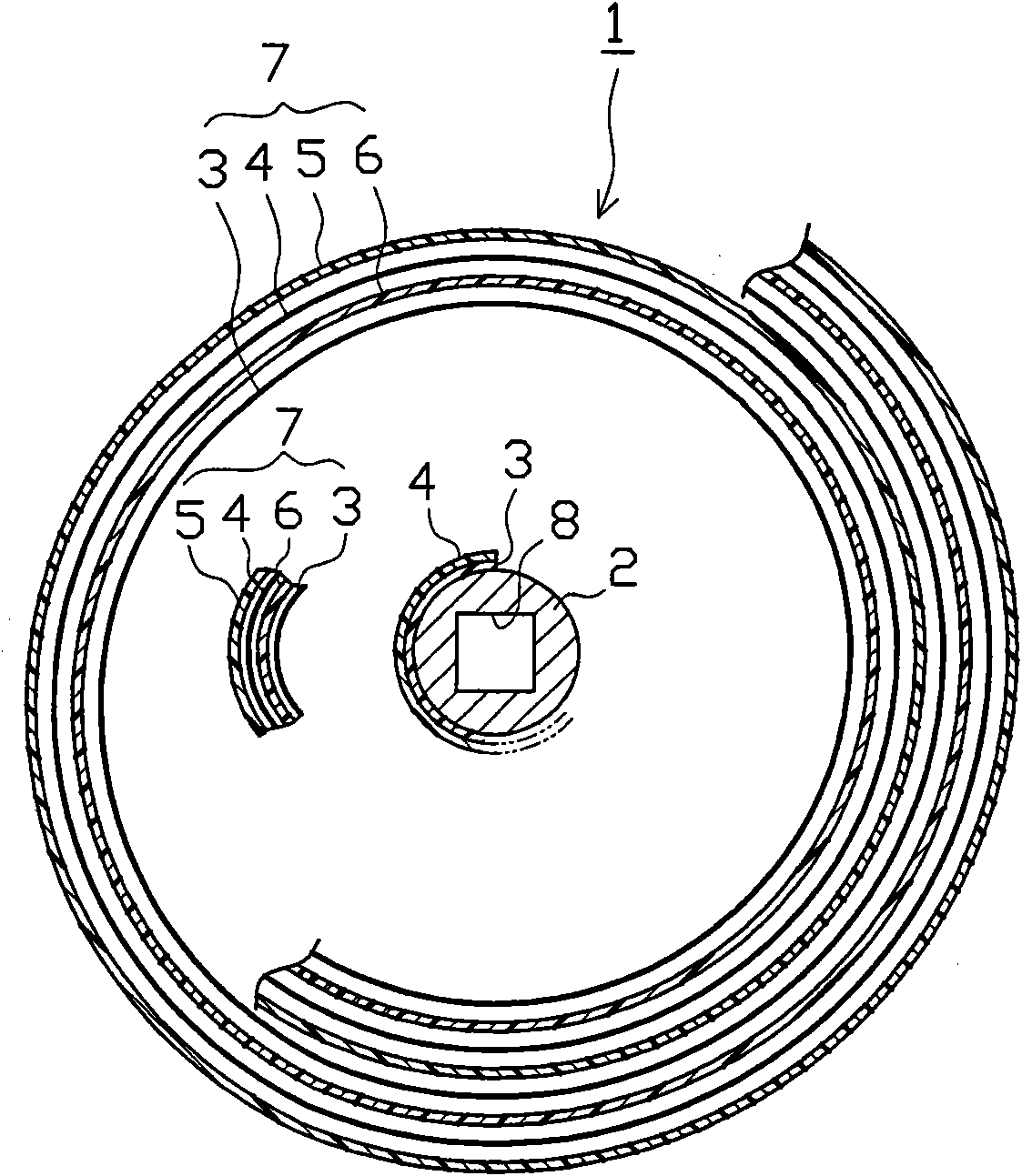 Reeling device