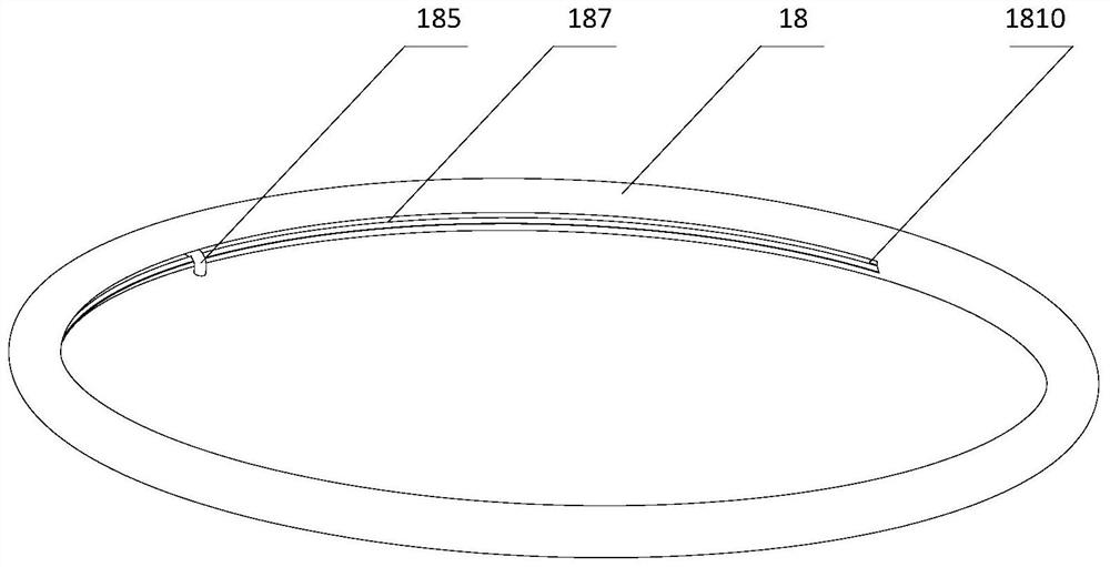 A scanning type bedpan flushing mechanism