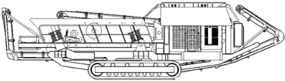 Electrically-driven movable crushing station