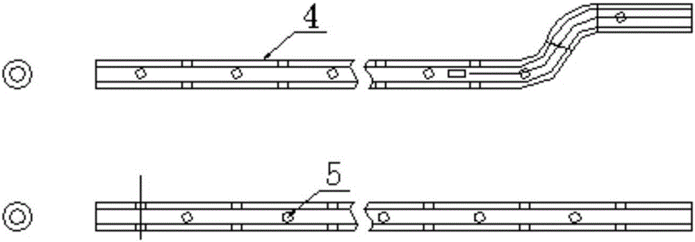 A kind of casting method of internal combustion engine sand core oil pipe