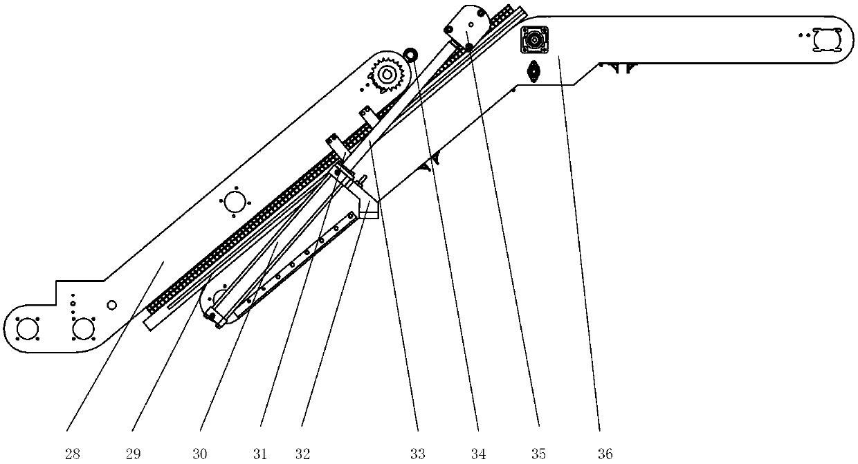 Aquatic weed cutting, conveying and bundling system and ship