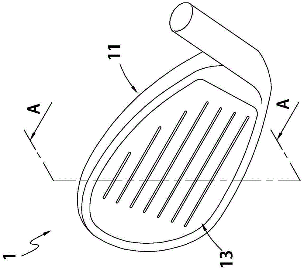 Golf iron head composite structure